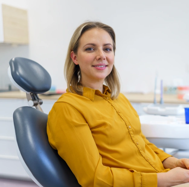 Patient relaxing during dental treatment with sedation dentistry. I prefer this response
